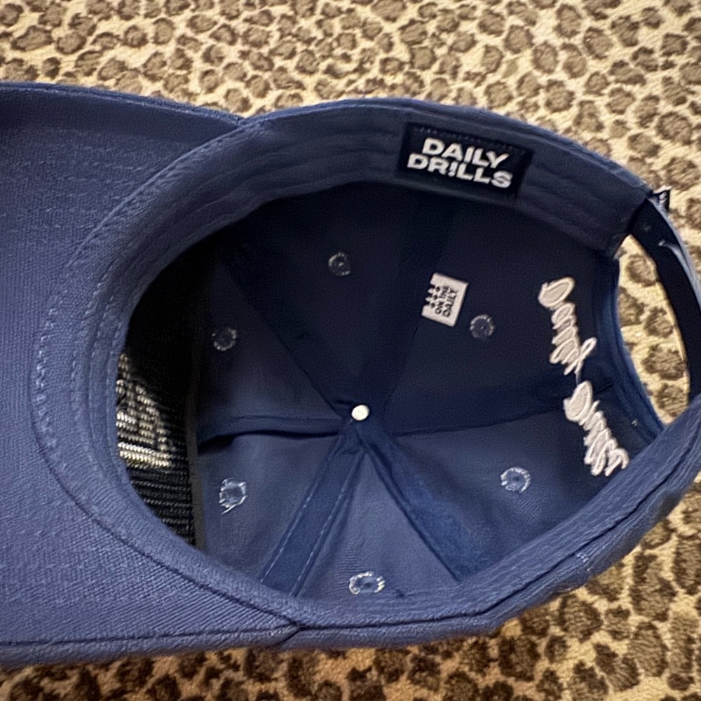 Daily Drills Navy Blue Cap - Picture 3 of 3